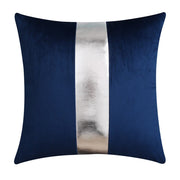 Cousin | Housse de Coussin Velour Bleu Argenté / 30x50cm