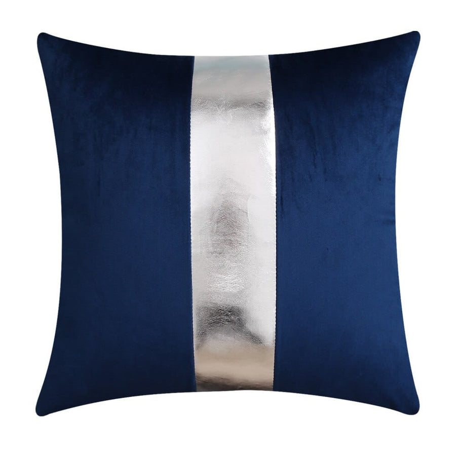 Cousin | Housse de Coussin Velour Bleu Argenté / 30x50cm