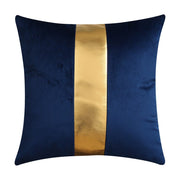 Cousin | Housse de Coussin Velour Bleu Or / 30x50cm