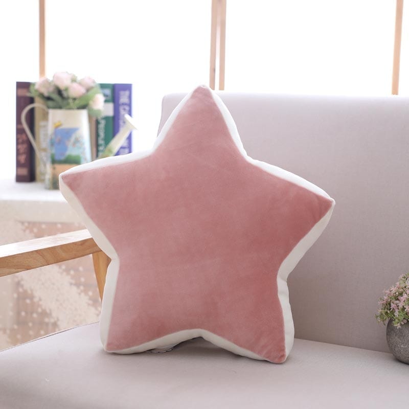 Coussin | Cousin Etoile Rose