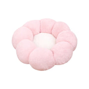 Coussin | Coussin Chat Forme Fleur Rose / S | 40cm