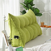 Coussin | Coussin de Lecture au Lit  Vert / 60x50x20cm