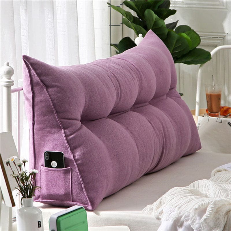 Coussin | Coussin de Lecture au Lit  Violet / 60x50x20cm