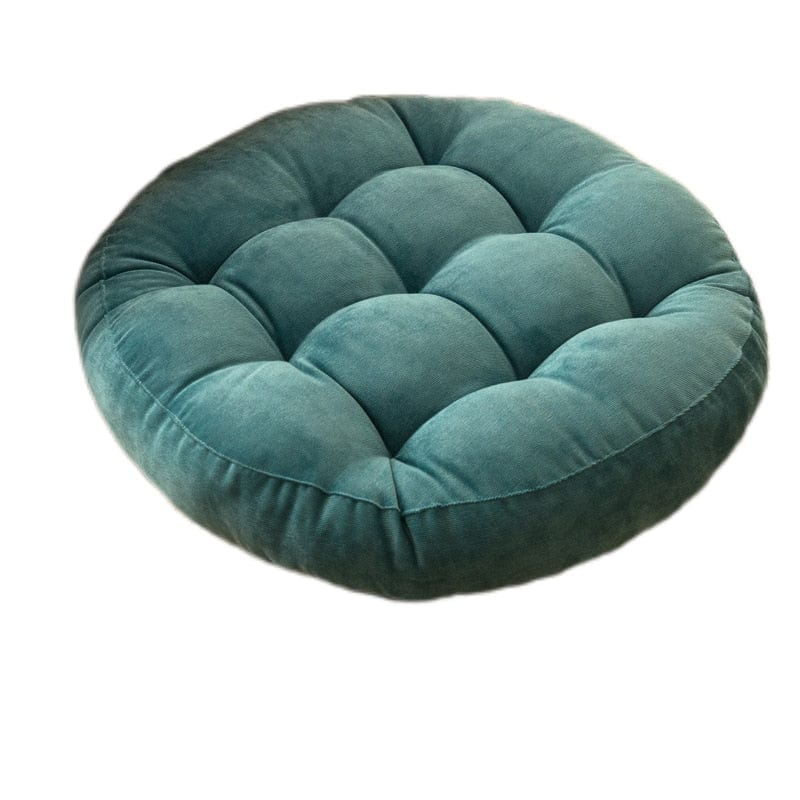 Coussin | Coussin de Sol Ronds Bleu Canard / diameter 42cm