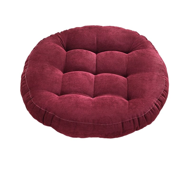 Coussin | Coussin de Sol Ronds Bordeau / diameter 42cm