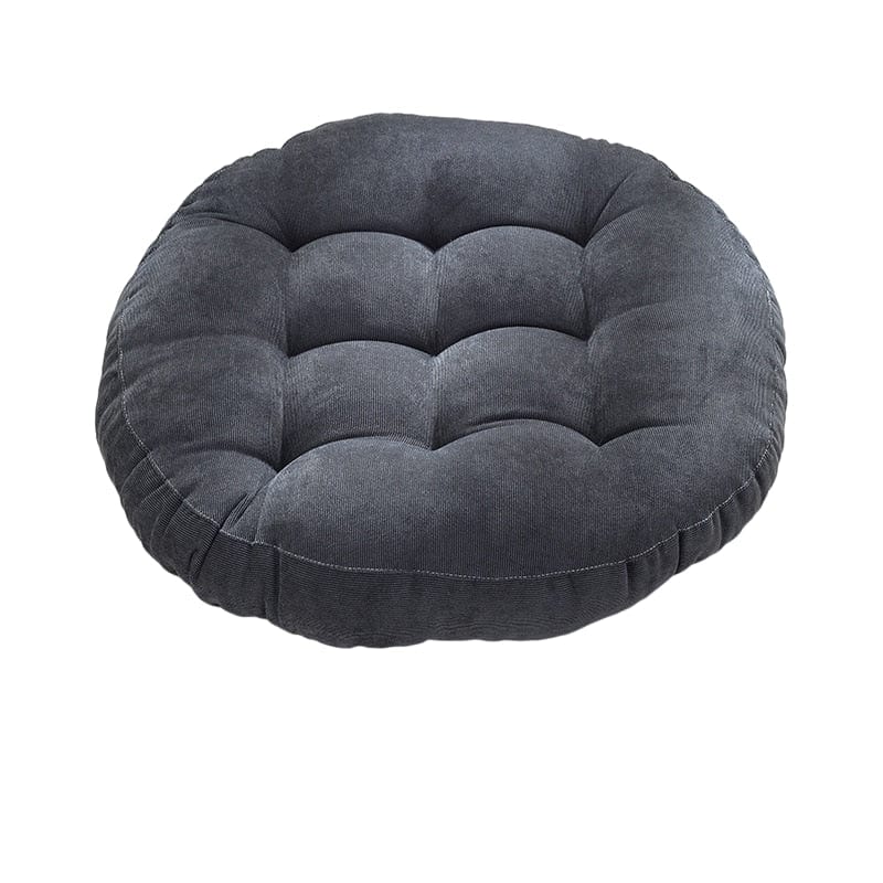 Coussin | Coussin de Sol Ronds Gris Foncé / diameter 42cm