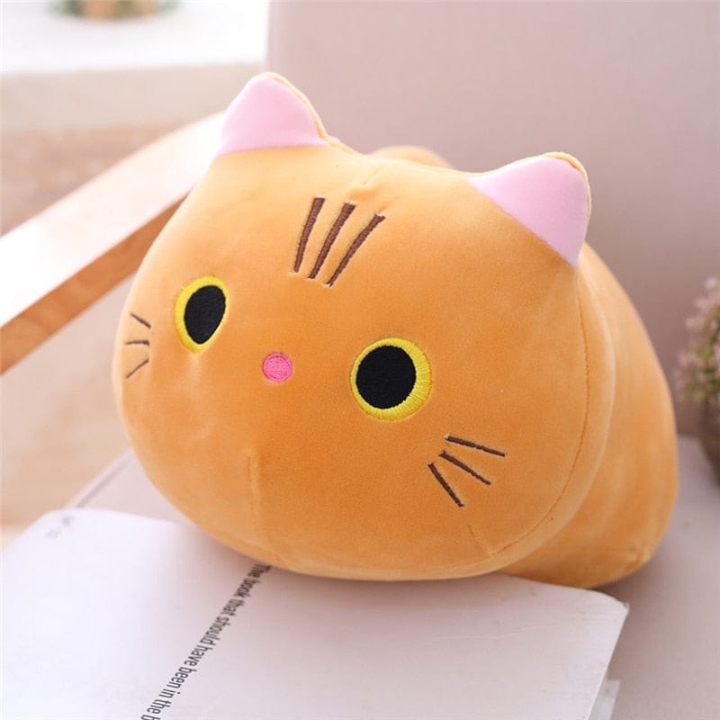 Coussin | Coussin Doudou Chat Orange