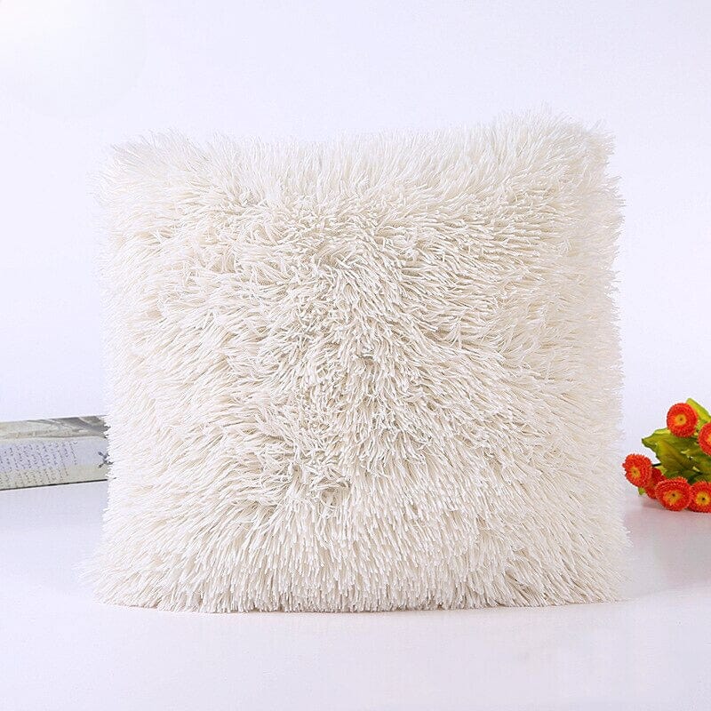 Coussin | Coussin Fluffy 45x45cm / Blanc Cassé