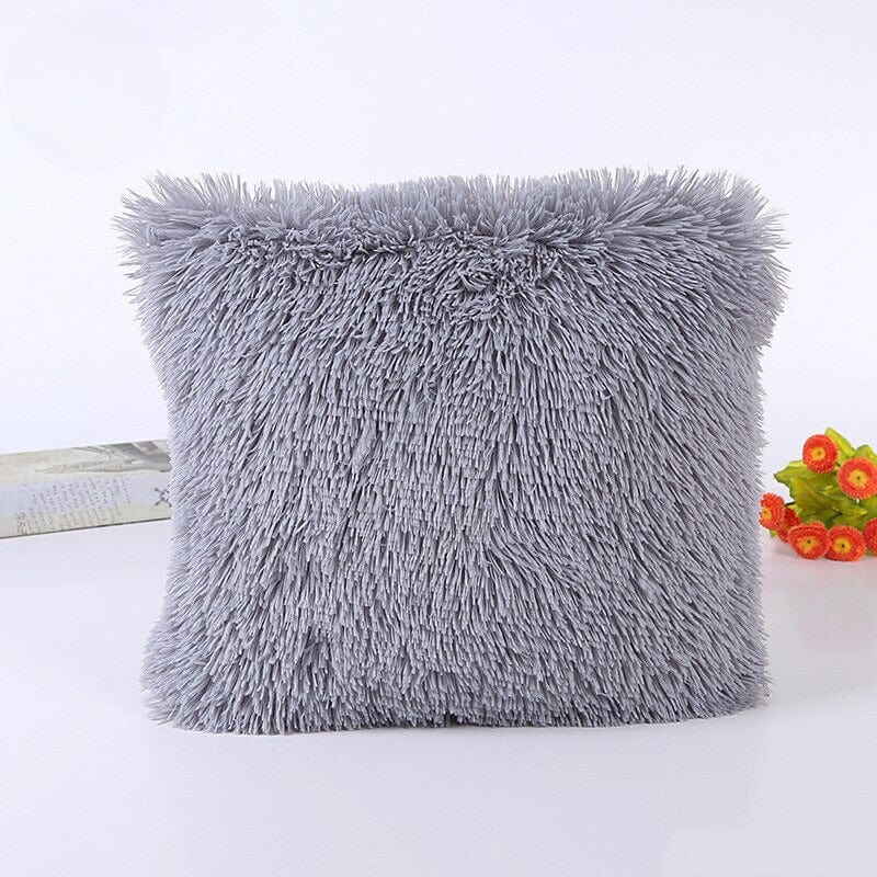 Coussin | Coussin Fluffy 45x45cm / Gris