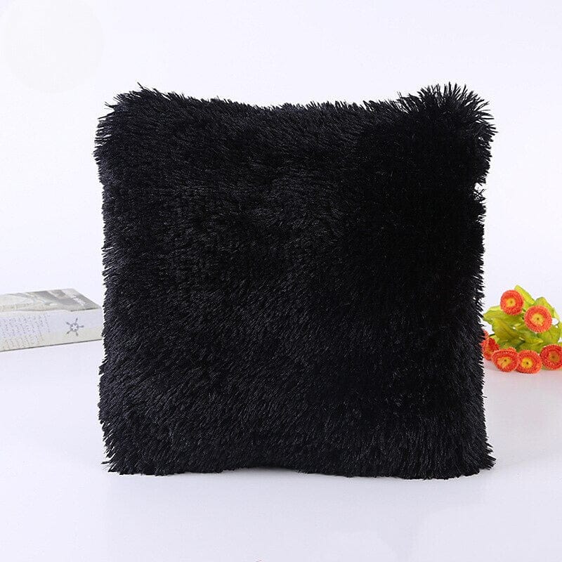 Coussin | Coussin Fluffy 45x45cm / Noir