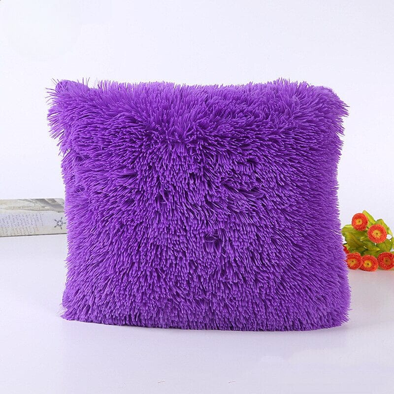 Coussin | Coussin Fluffy 45x45cm / Violet