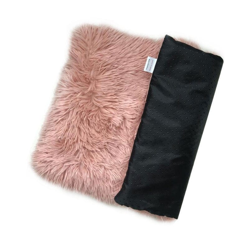 Coussin | Coussin Fluffy Chien Rose / 50x35cm