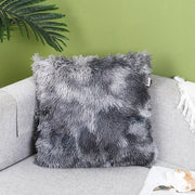 Coussin | Coussin Fluffy Humain Gris Foncé / 43x43cm