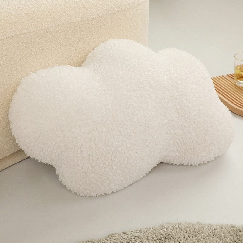 Coussin | Coussin Forme de Nuage Blanc / 57x38cm