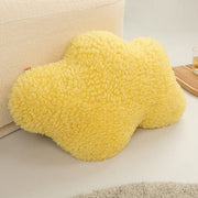 Coussin | Coussin Forme de Nuage Jaune / 57x38cm