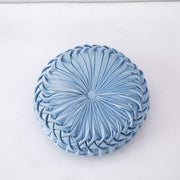 Coussin | Coussin Galette Rond Bleu / 35cm