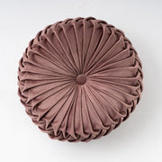 Coussin | Coussin Galette Rond Chocolat / 35cm