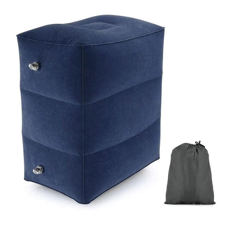 Coussin | Coussin Incliné Repose Pied Ergonomique Gonflable Grande Hauteur Navy