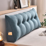 Coussin | coussin lecture pour lit Bleu Horizon / 60x50x20cm