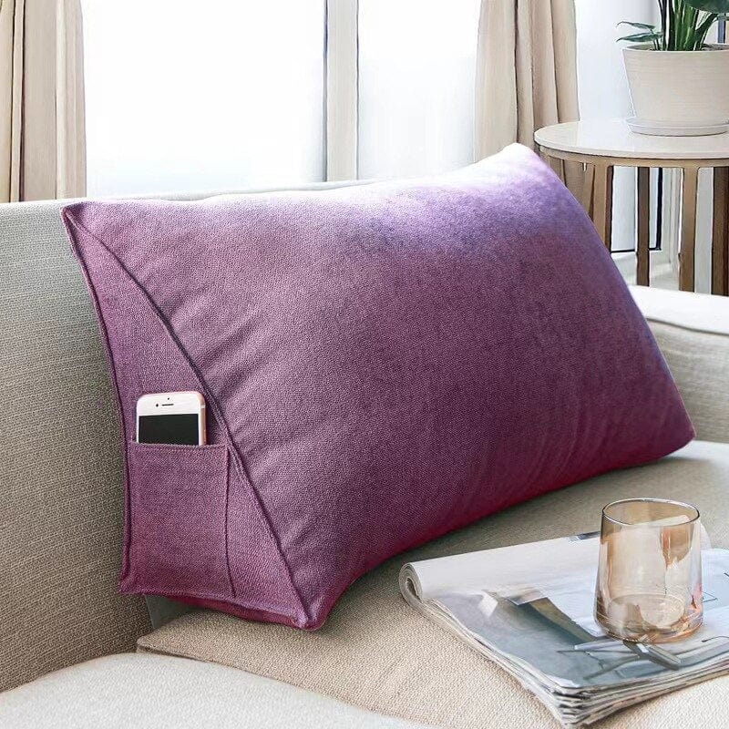 Coussin | Coussin Lecture Violet / 60x35x16cm