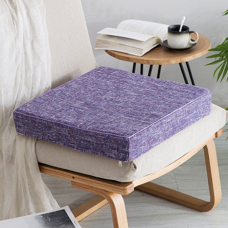 Coussin | Coussin Mousse Violet / 40x40cm-5cm H