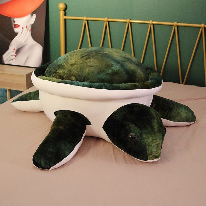 Coussin | Coussin Tortue Vert Foncé / 35cm