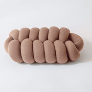 Coussin | Coussin Tressé Chocolat / 25x40cm