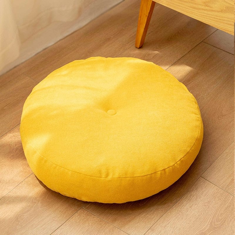 Coussin | Coussins de Sol Jaune / 42cm