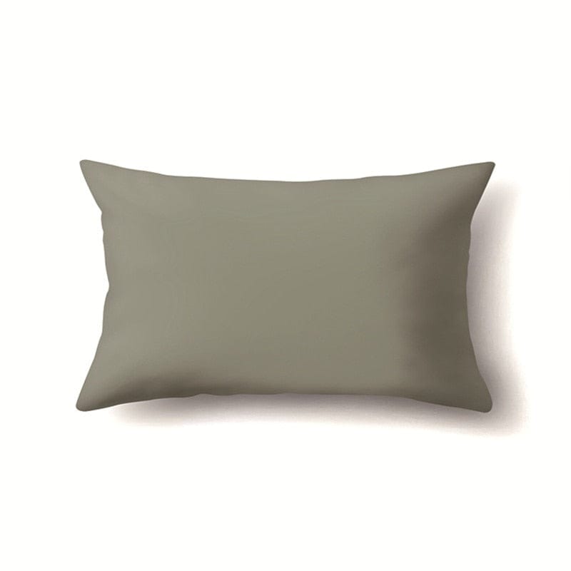 Coussin | Housse Coussin Canapé Gris Foncé / 30x50cm