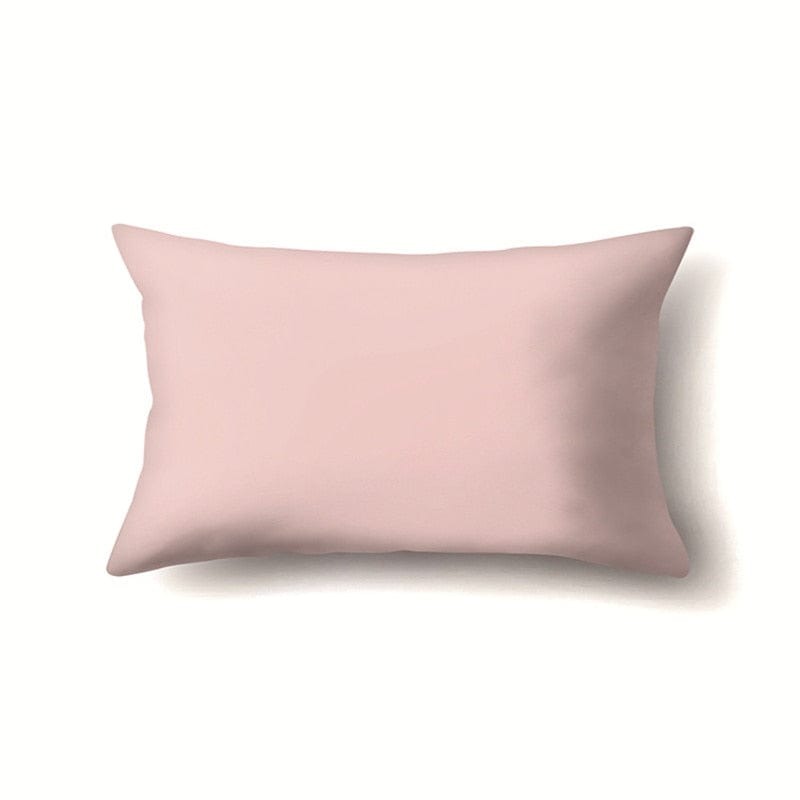 Coussin | Housse Coussin Canapé Rose Clair / 30x50cm