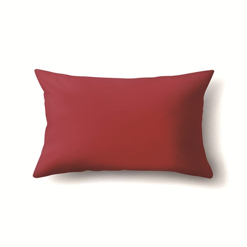 Coussin | Housse Coussin Canapé Rouge / 30x50cm