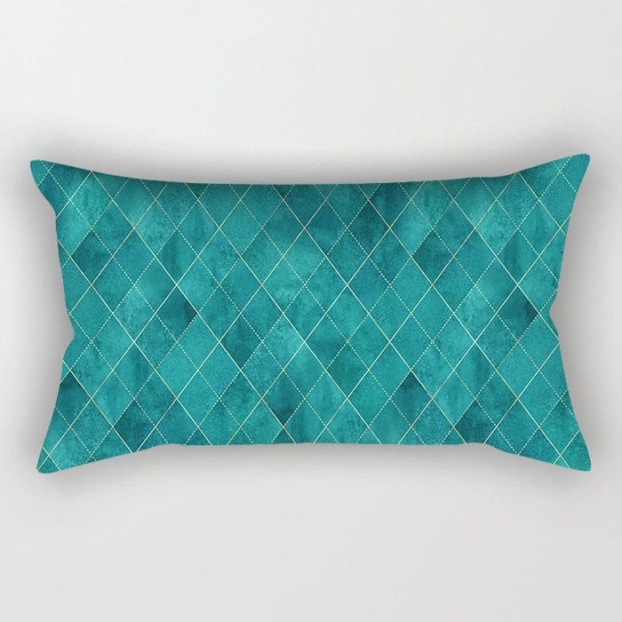 Coussin | Housse de Coussin 30x50 Bleu S33