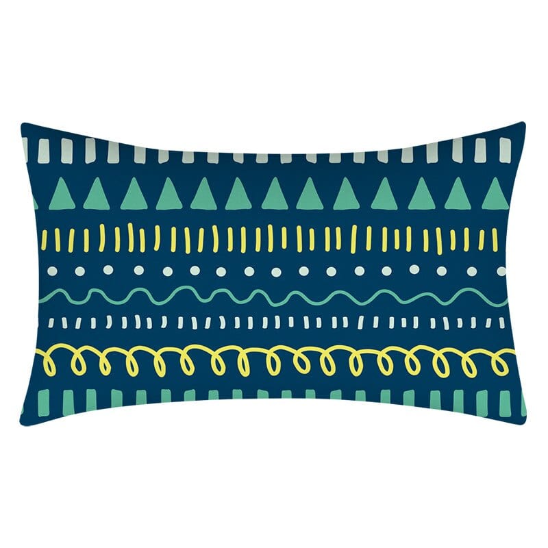 Coussin | Housse de Coussin 30x50 Bleu S36