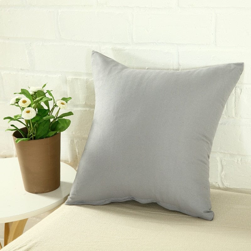 Coussin | Housse de Coussin 40x40 Gris / 40x40cm