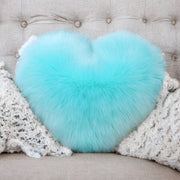 Coussin | Housse de Coussin Coeur Bleu