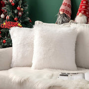 Coussin | Housse de Coussin Fluffy Blanc / 43x43cm