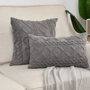 Coussin | Housse de Coussin Inspiration Nordique  Gris / 30x50cm