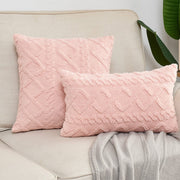 Coussin | Housse de Coussin Inspiration Nordique  Rose / 30x50cm