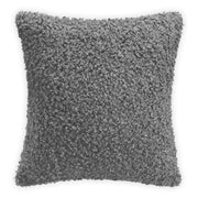 Coussin | Housse de Coussin Peluche Gris Foncé / 30x50cm