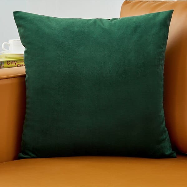 Coussin | Housse de Coussin Tout Doux Vert Sapin / 40cmx40cm