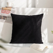 Coussin | Housse de Coussin Velours 30x50cm / Noir