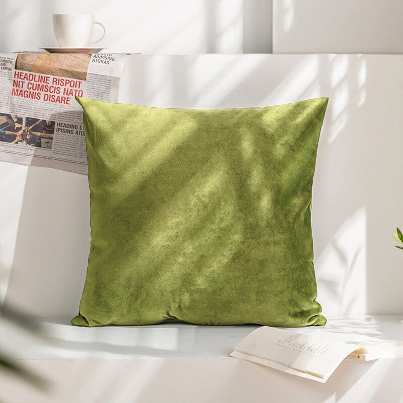 Coussin | Housse de Coussin Velours 30x50cm / Vert Pomme