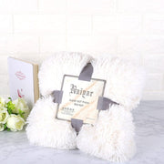 Coussin | Housses Coussin Fluffy Blanc / 50x70cm