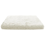 Coussin | Lit Fluffy Chien Blanc Cassé / 40cmX30cmX5cm