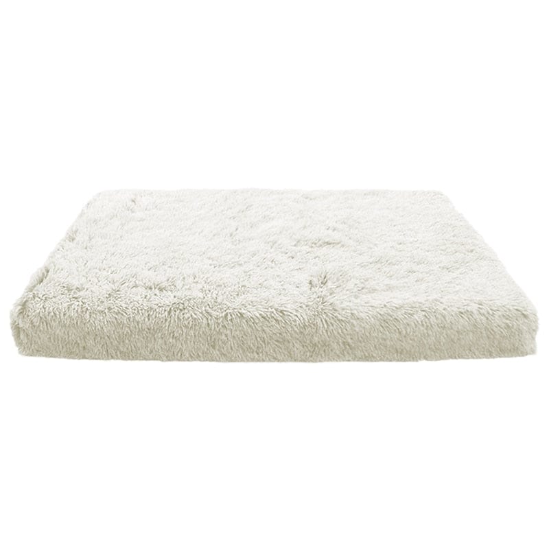 Coussin | Lit Fluffy Chien Blanc Cassé / 40cmX30cmX5cm