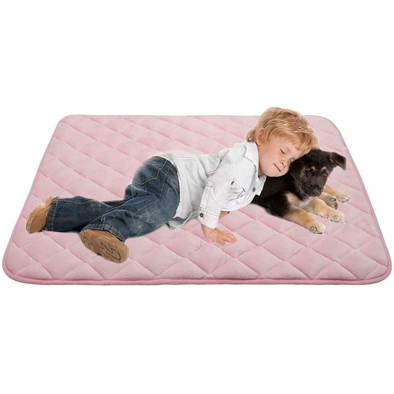 Coussin | Matelas pour Chien  Rose / XS 55x33 cm