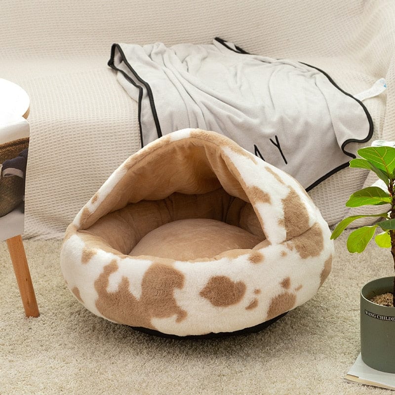 Coussin | Niche Pouf pour Chat  Café / 40x40cm