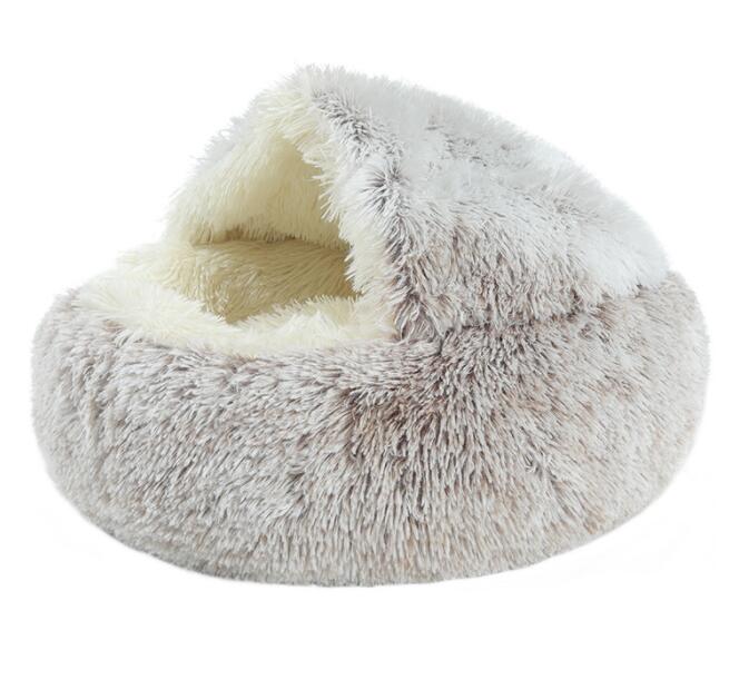 Coussin | Pouf Niche pour Chat Fluffy Café / 35cm