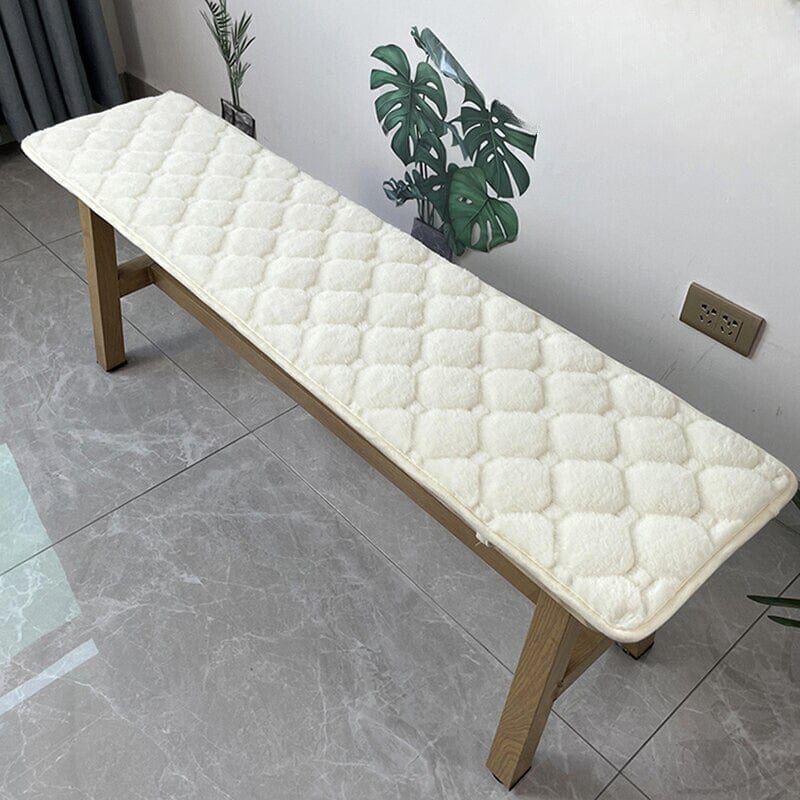 Coussin | Tapis Banc 30x80cm / Blanc