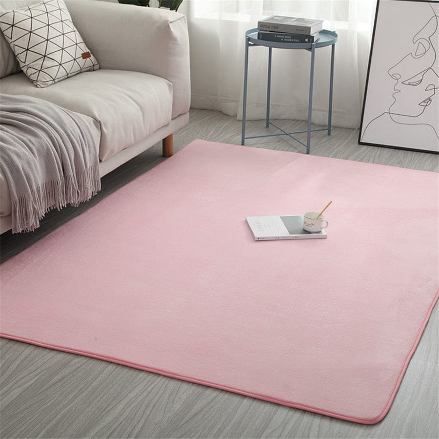 Tapis | Grand Tapis Doux Rose Clair / 40x60cm